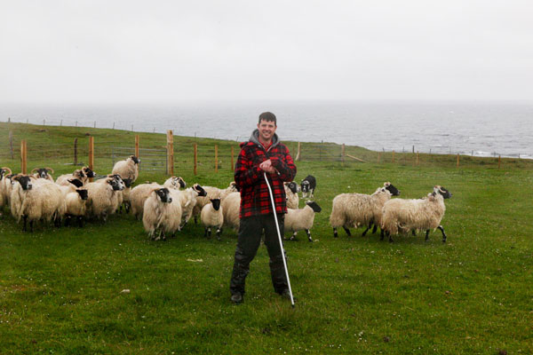 Isle of Lewis: Ein Crofter auf den Äusseren Hebriden